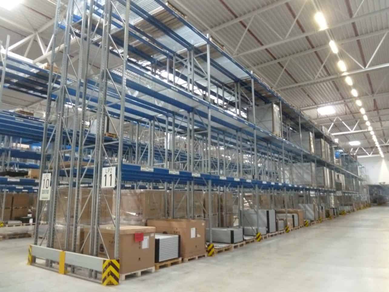 gebrauchte Palettenregalanlage Bito